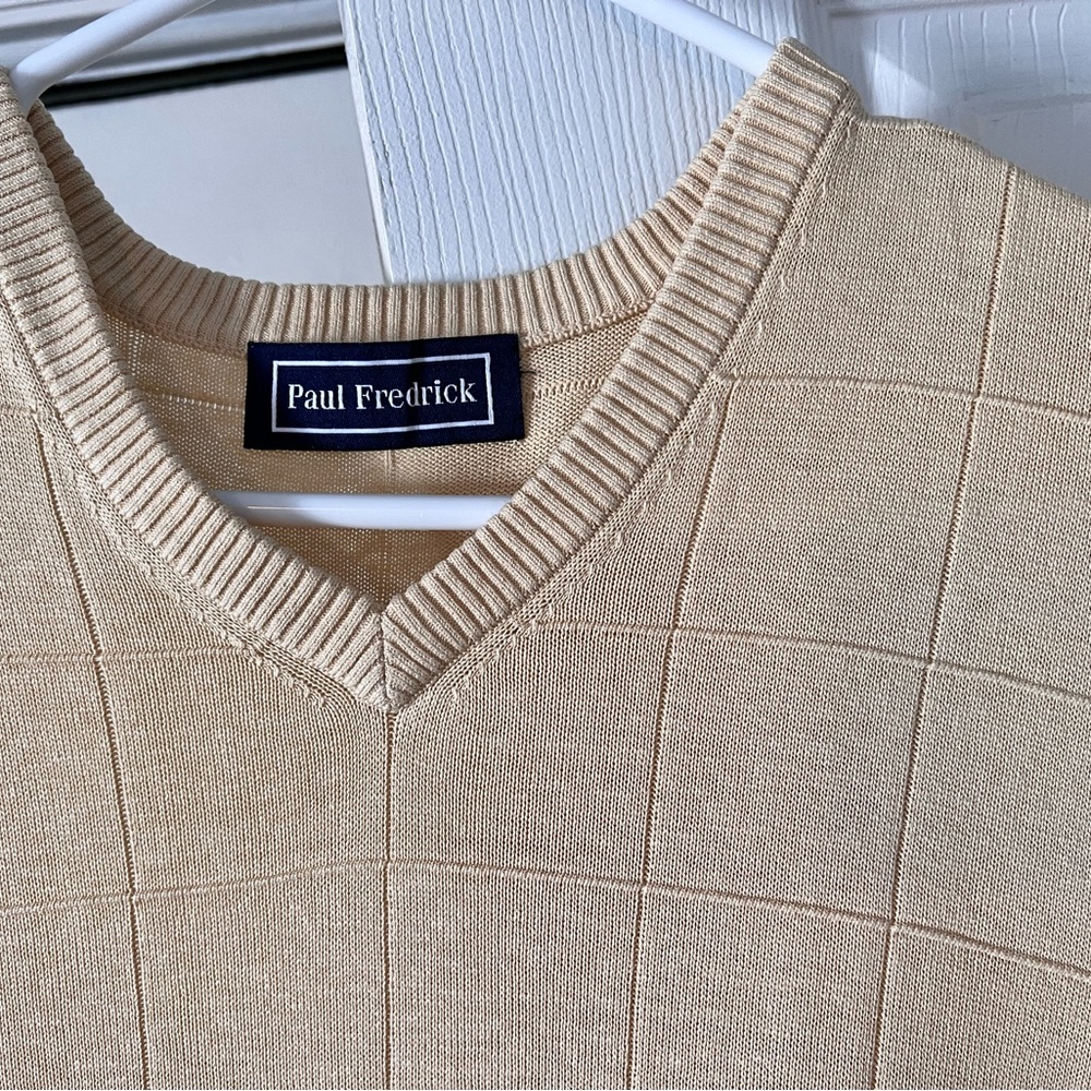 Paul Fredrick sweater vest